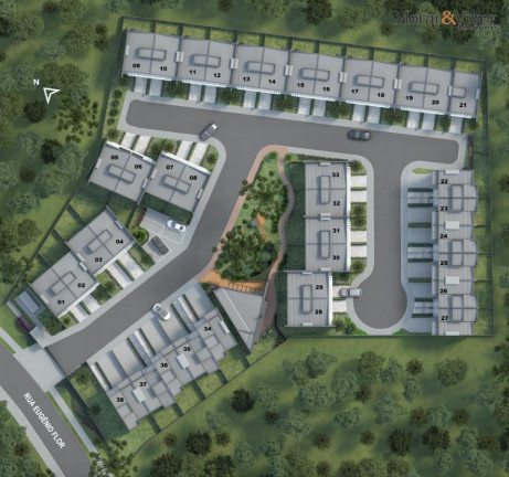 Imagem Sobrado com 3 Quartos à Venda, 159 m² em Abranches - Curitiba