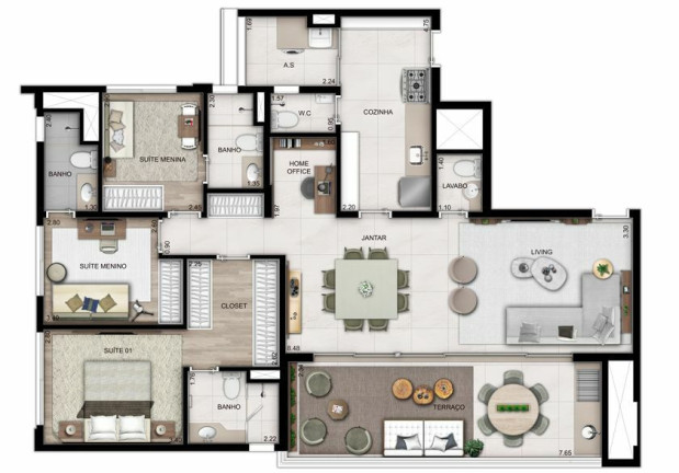 Imagem Apartamento com 4 Quartos à Venda, 131 m² em Vila Leopoldina - São Paulo Imagem Apartamento com 4 Quartos à Venda, 131 m² em Vila Leopoldina - São Paulo