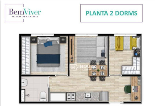 Imagem Apartamento com 2 Quartos à Venda, 40 m² em Bela Vista - São Paulo