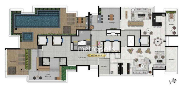 Imagem Apartamento com 3 Quartos à Venda, 121 m² em Vila Dom Pedro I - São Paulo