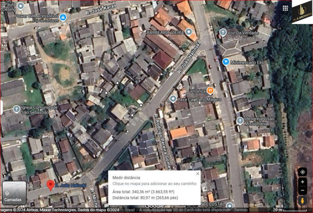 Imagem Terreno à Venda, 360 m² em Thomaz Coelho - Araucária Imagem Terreno à Venda, 360 m² em Thomaz Coelho - Araucária