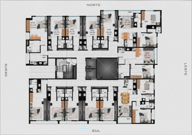 Imagem Apartamento com 1 Quarto à Venda, 50 m² em Bessa - João Pessoa