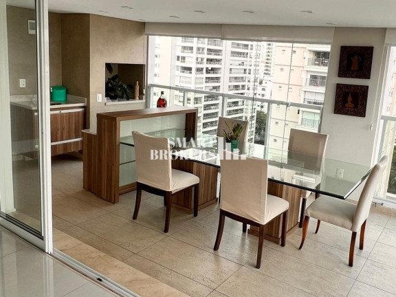 Imagem Apartamento com 3 Quartos para Alugar, 185 m² em Campo Belo - São Paulo