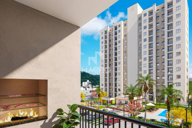 Imagem Apartamento com 2 Quartos à Venda, 46 m² em Jaraguá Esquerdo - Jaraguá Do Sul