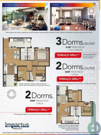 Imagem Apartamento com 3 Quartos à Venda, 61 m² em Vila Curuçá - Santo André