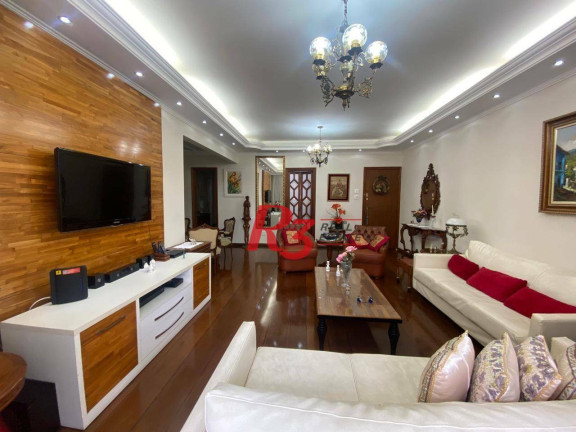 Imagem Apartamento com 4 Quartos à Venda, 184 m² em Gonzaga - Santos
