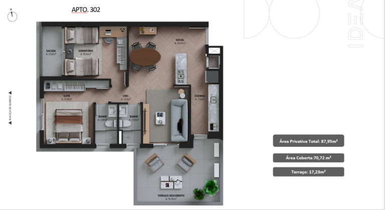 Imagem Apartamento com 2 Quartos à Venda, 70 m² em Petrópolis - Porto Alegre