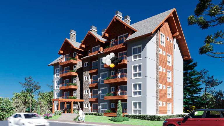 Imagem Apartamento com 1 Quarto à Venda, 51 m² em Avenida Central - Gramado Imagem Apartamento com 1 Quarto à Venda, 51 m² em Avenida Central - Gramado