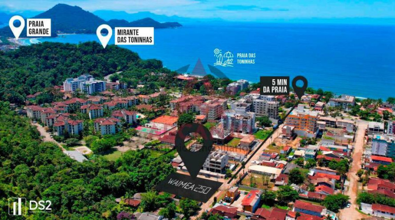 Imagem Apartamento com 1 Quarto à Venda, 39 m² em Toninhas - Ubatuba Imagem Apartamento com 1 Quarto à Venda, 39 m² em Toninhas - Ubatuba