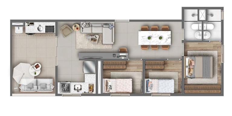 Imagem Cobertura com 3 Quartos à Venda, 79 m² em Vila Carmosina - São Paulo
