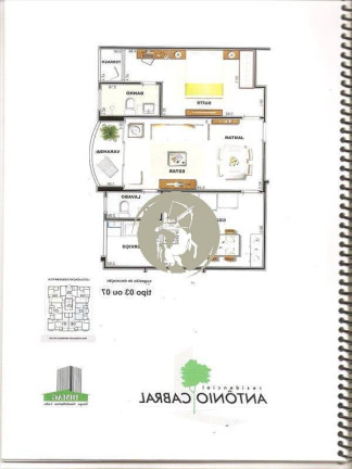 Apartamento com 1 Quarto à Venda, 60 m² em Ponta Da Praia - Santos