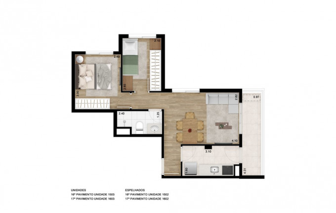Imagem Studio com 1 Quarto à Venda, 22 m² em Centro - São Paulo