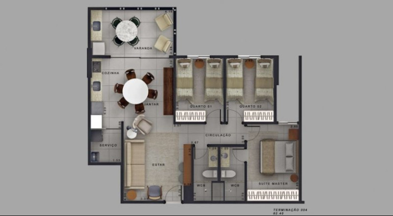 Imagem Apartamento com 2 Quartos à Venda, 71 m² em Jatiúca - Maceió