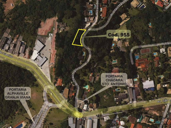 Terreno em Condomínio à Venda, 570 m² em Chácara São João - Carapicuíba