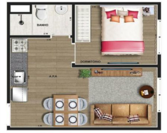 Imagem Apartamento com 1 Quarto à Venda, 28 m² em Consolação - São Paulo Imagem Apartamento com 1 Quarto à Venda, 28 m² em Consolação - São Paulo