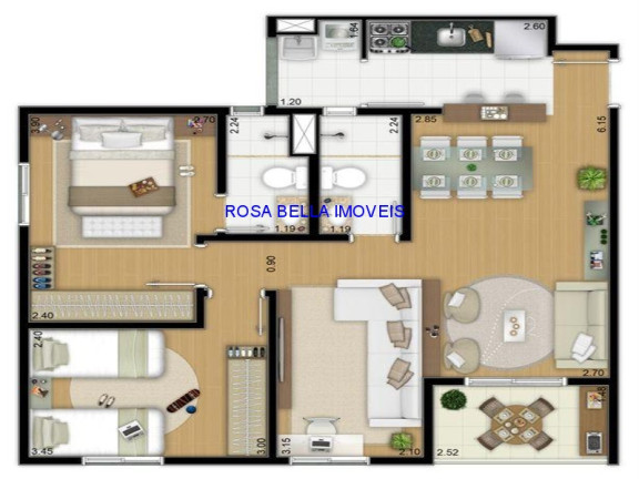 Imagem Apartamento com 2 Quartos à Venda, 52 m² em Vila Lacerda - Jundiaí Imagem Apartamento com 2 Quartos à Venda, 52 m² em Vila Lacerda - Jundiaí