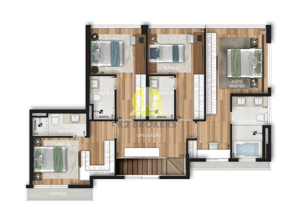 Imagem Apartamento com 4 Quartos à Venda, 236 m² em Juvevê - Curitiba Imagem Apartamento com 4 Quartos à Venda, 236 m² em Juvevê - Curitiba