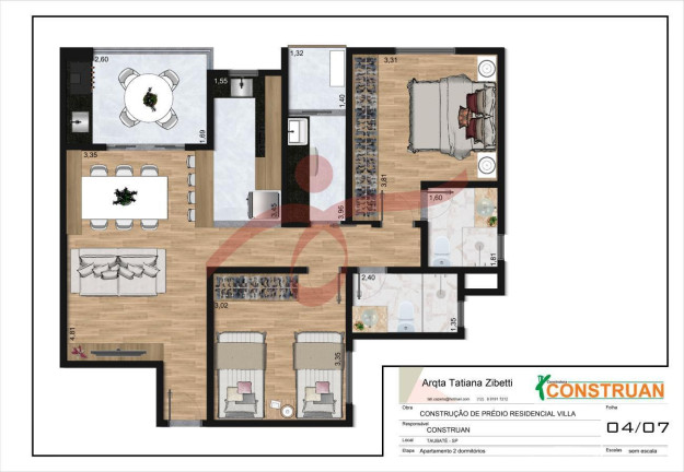 Imagem Apartamento com 2 Quartos à Venda, 75 m² em Vila São José - Taubaté Imagem Apartamento com 2 Quartos à Venda, 75 m² em Vila São José - Taubaté