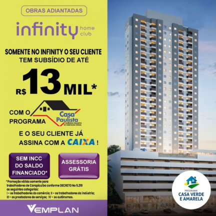 Imagem Apartamento com 2 Quartos à Venda, 42 m² em Vila Sul Americana - Carapicuíba