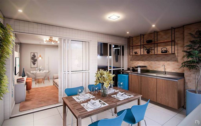 Imagem Apartamento com 3 Quartos à Venda, 86 m² em Guilhermina - Praia Grande