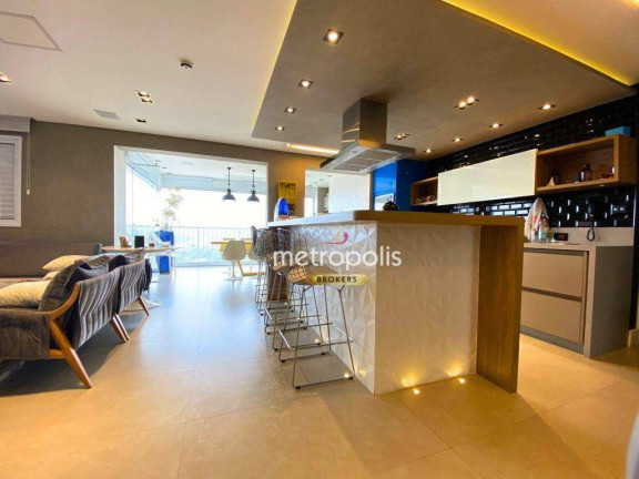 Imagem Apartamento com 3 Quartos à Venda, 124 m² em Campestre - Santo André