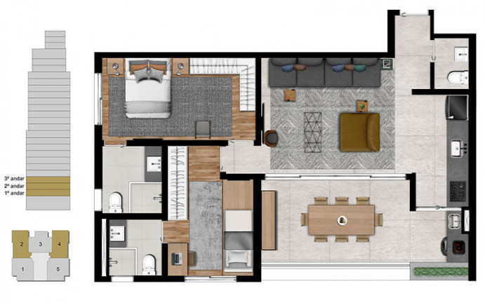 Imagem Apartamento com 3 Quartos à Venda, 157 m² em Pinheiros - São Paulo