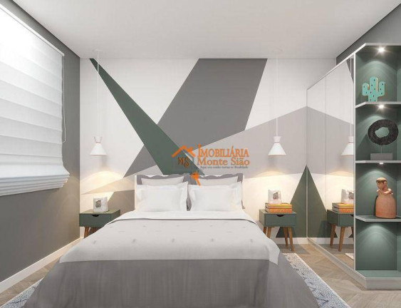 Imagem Apartamento com 2 Quartos à Venda, 46 m² em Vila Nova Bonsucesso - Guarulhos
