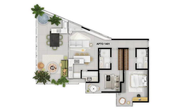 Imagem Apartamento com 2 Quartos à Venda, 54 m² em Boa Viagem - Recife Imagem Apartamento com 2 Quartos à Venda, 54 m² em Boa Viagem - Recife