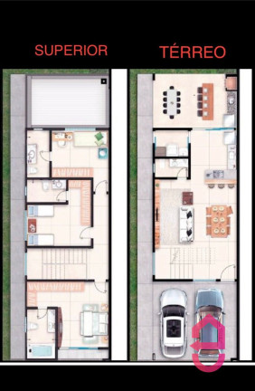 Imagem Sobrado à Venda, 210 m² em Jardim Atlântico - Goiânia Imagem Sobrado à Venda, 210 m² em Jardim Atlântico - Goiânia