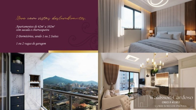 Imagem Apartamento com 2 Quartos à Venda, 64 m² em Tabuleiro - Camboriú Imagem Apartamento com 2 Quartos à Venda, 64 m² em Tabuleiro - Camboriú