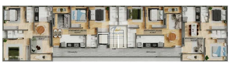 Imagem Apartamento com 2 Quartos à Venda, 58 m² em Altiplano Cabo Branco - João Pessoa