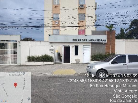 Apartamento com 2 Quartos à Venda, 46 m² em Vista Alegre - São Gonçalo