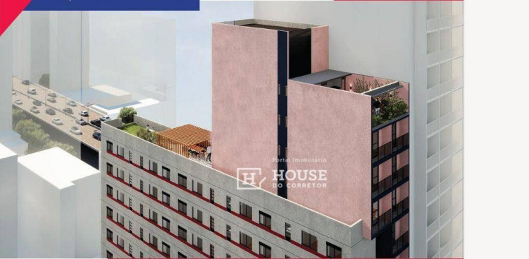 Apartamento com 1 Quarto à Venda, 25 m² em Vila Buarque - São Paulo
