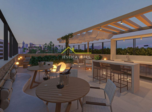 Kitnet com 1 Quarto à Venda, 27 m² em Cabo Branco - João Pessoa
