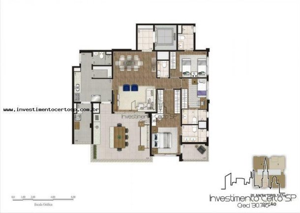 Imagem Apartamento com 3 Quartos à Venda, 149 m² em Vila Mariana - São Paulo