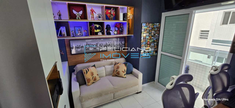 Imagem Apartamento com 3 Quartos à Venda, 111 m² em Guilhermina - Praia Grande