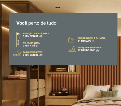 Imagem Apartamento com 1 Quarto à Venda, 25 m² em Vila Olímpia - São Paulo Imagem Apartamento com 1 Quarto à Venda, 25 m² em Vila Olímpia - São Paulo