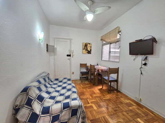 Imagem Apartamento com 1 Quarto à Venda, 38 m² em Itararé - São Vicente