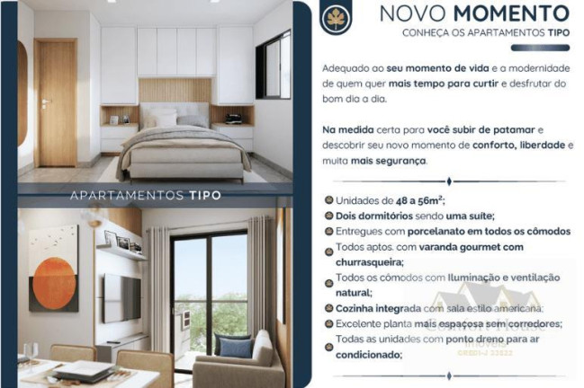 Imagem Apartamento com 2 Quartos à Venda, 48 m² em Campestre - Santo André Imagem Apartamento com 2 Quartos à Venda, 48 m² em Campestre - Santo André