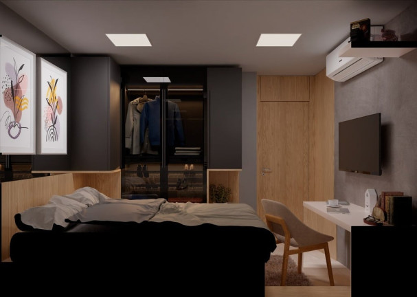 Imagem Apartamento com 1 Quarto à Venda, 35 m² em Tatuapé - São Paulo