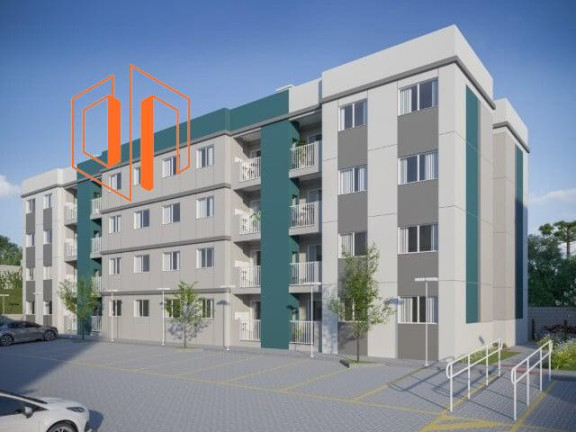 Imagem Apartamento com 2 Quartos à Venda, 45 m² em Jardim Amélia - Pinhais