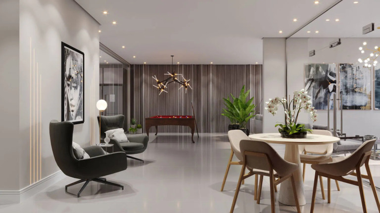 Imagem Apartamento com 2 Quartos à Venda, 55 m² em Perequê - Porto Belo