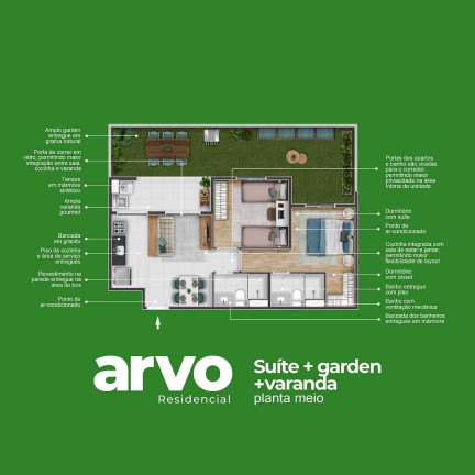 Imagem Apartamento com 2 Quartos à Venda, 52 m² em Parque Ortolândia - Hortolândia
