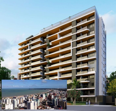 Apartamento com 3 Quartos à Venda, 95 m² em Tambaú - João Pessoa