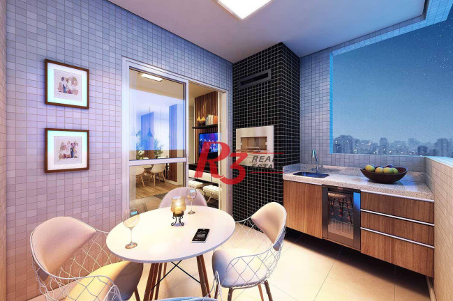 Imagem Apartamento com 3 Quartos à Venda, 83 m² em Boqueirão - Santos Imagem Apartamento com 3 Quartos à Venda, 83 m² em Boqueirão - Santos