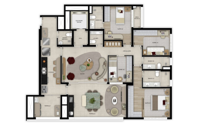 Imagem Imóvel com 4 Quartos à Venda, 184 m² em Santo Amaro - São Paulo Imagem Imóvel com 4 Quartos à Venda, 184 m² em Santo Amaro - São Paulo