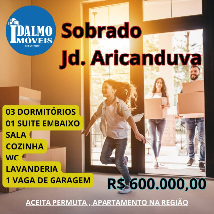 Sobrado com 3 Quartos à Venda,  em São Paulo
