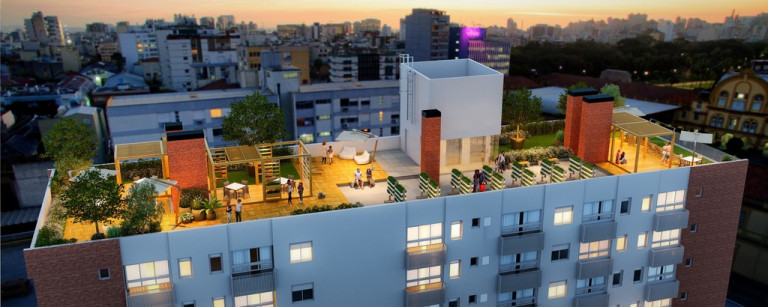 Imagem Apartamento com 1 Quarto à Venda, 43 m² em Bom Fim - Porto Alegre