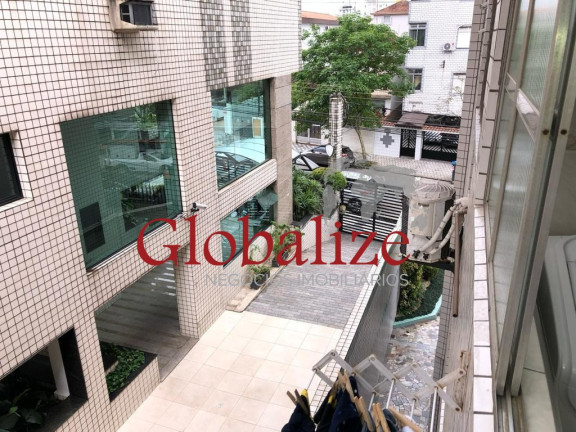 Imagem Imóvel com 2 Quartos à Venda, 80 m² em Campo Grande - Santos