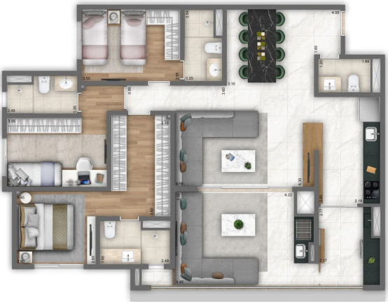 Imagem Apartamento com 3 Quartos à Venda, 127 m² em Chácara Klabin - São Paulo Imagem Apartamento com 3 Quartos à Venda, 127 m² em Chácara Klabin - São Paulo